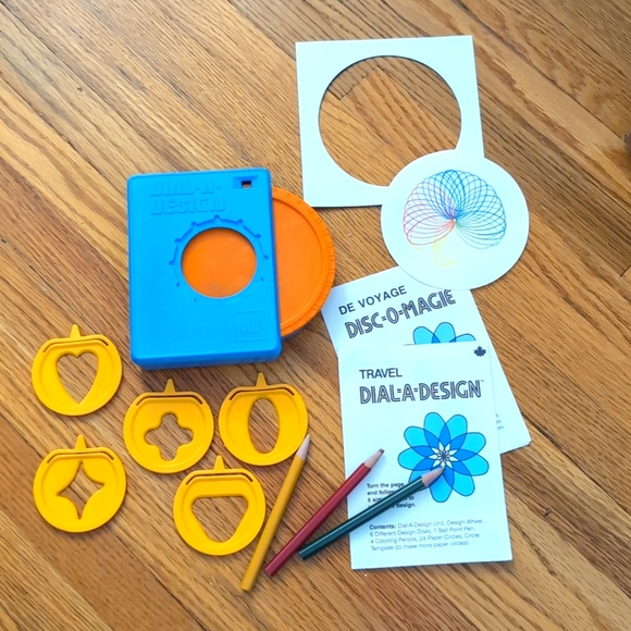 Dial-a-Design - Milton Bradley (1989) - Picture 1 of 6